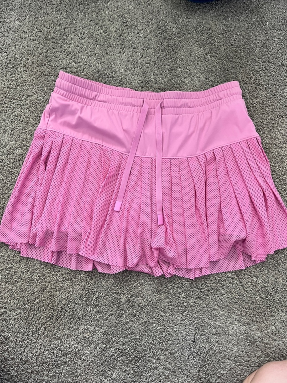 JoyLab Pink Pleated Athletic Skort with Drawstring